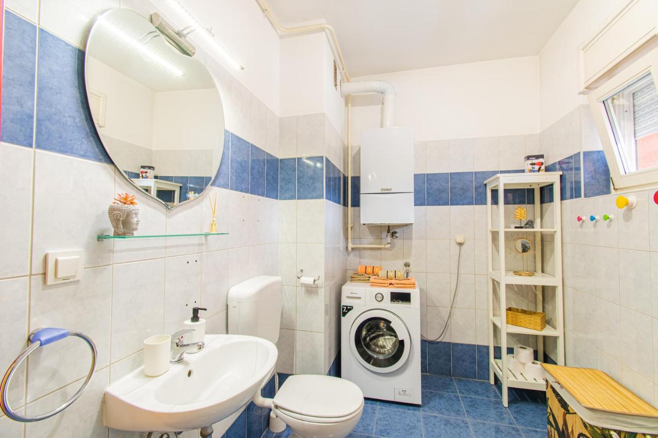 Flexible Selfcheckins 47 - Zagreb - Two Loggia - New - 3 Beedroms - 2 Wc Apartment Luaran gambar